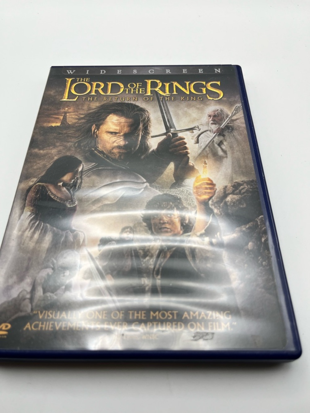 The Lord of the Rings: The Return of the King Widescreen DVD - Blue